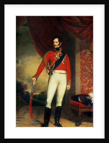 The Prince of Orange, later King William II of the Netherlands by Nicholas Pieneman