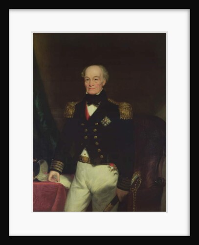 Portrait of Sir Thomas Byam Martin 1852 by Thomas Mackay