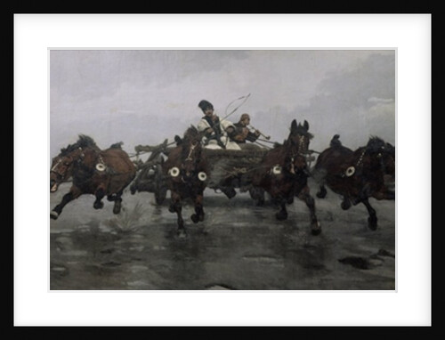 Four in Hand, 1881 by Joseph Chelmonski