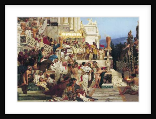 Leading Light of Christianity, Nero's Torches, 1882 by Henryk Siemieradzki