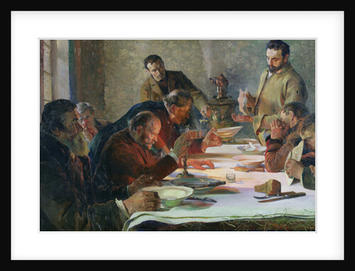 Christmas Eve in Siberia, 1892 by Jacek Malczewski