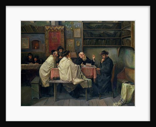 Talmudists, 1927 by Abraham H. A. Messer