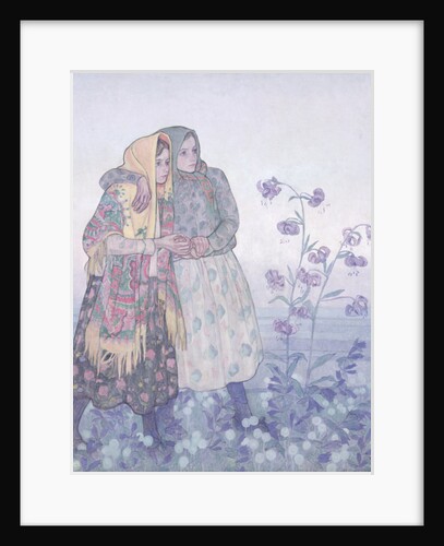 Procession of Polish Highland Women, c.1910 by Jan Rembowski