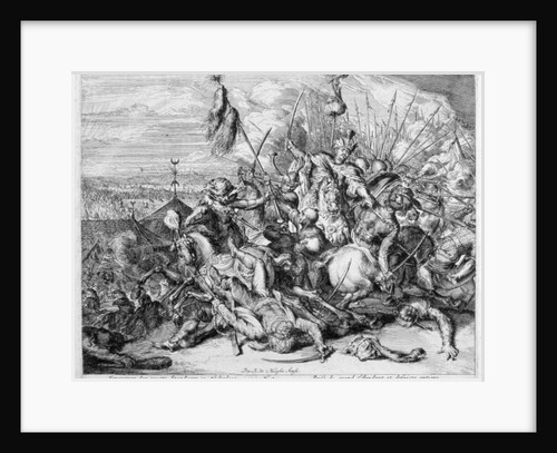 Vienna Print Cycle, Capturing the Great Standard, 1683 by Romeyn de Hooghe