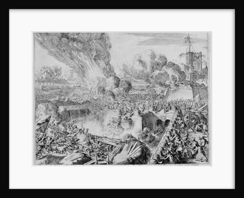 Vienna Print Cycle, Defence of the Fortifications of Vienna by Civilians, 1683 by Romeyn de Hooghe