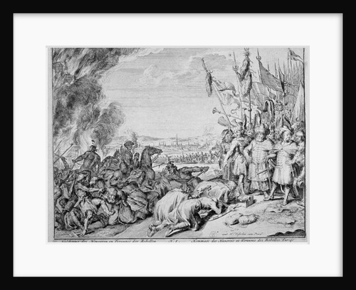 Vienna Print Cycle, Homage of the Hungarians, 1683 by Romeyn de Hooghe