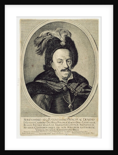 John Kazimir Vasa 1650 by Willem Hondius