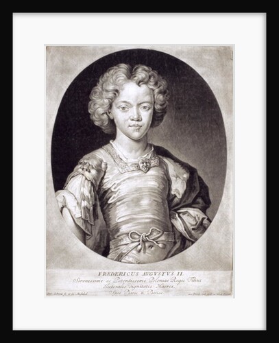 Augustus III King of Poland as a Child by Pieter Schenk