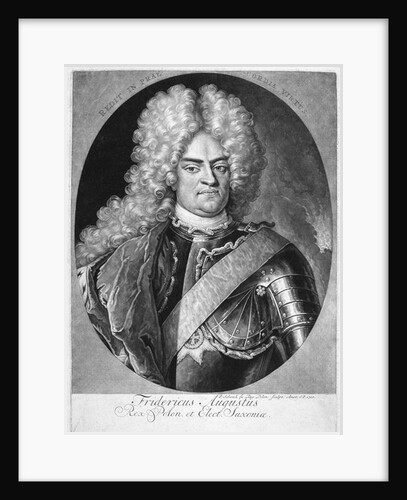 Augustus II King of Poland, 1710 by Pieter Schenk