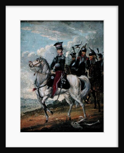 Prince Josef Anton Poniatowski with guides, c.1813 by Polish School