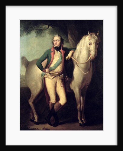 Prince Josef Anton Poniatowski by his horse by Giuseppe or Josef Grassi