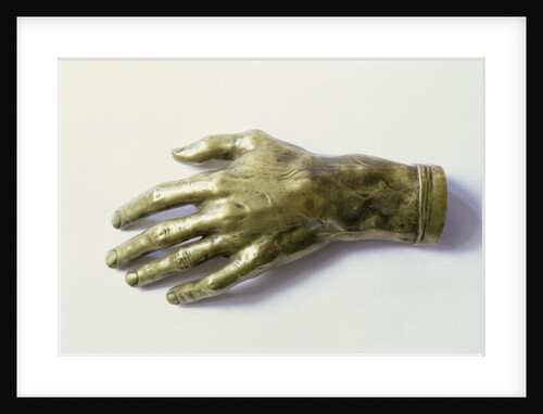Cast of Frederic Chopin's left hand by Polish School