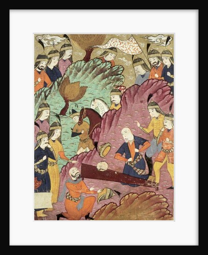 The Death of Radz by Persian School