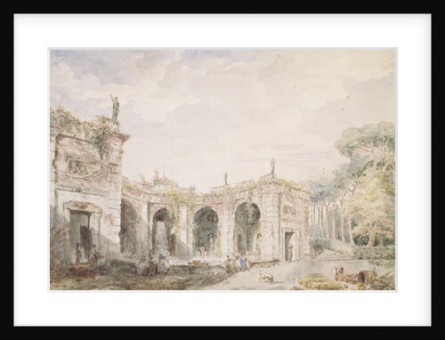 Villa Aldobrandini, Frascati, 1762 by Hubert Robert