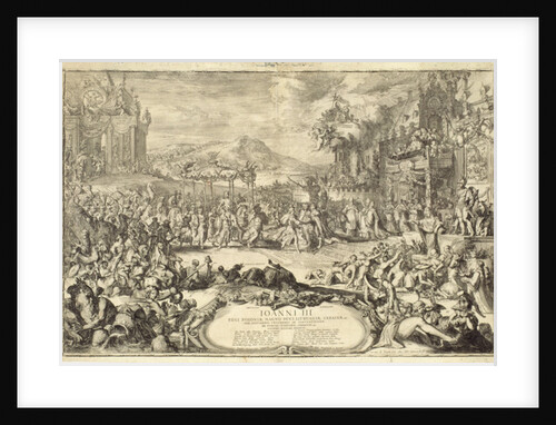 Coronation Entry of John III into Poland, 1675 by Romeyn de Hooghe