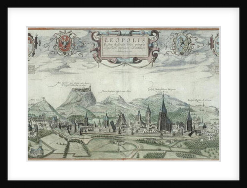 View of Leopolis by Joris Hoefnagel (after)
