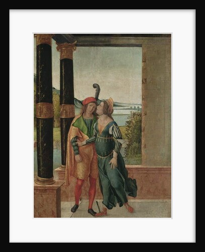 Brutus and Portia, c.1500-50 by Michelle da (attr. to) Verona