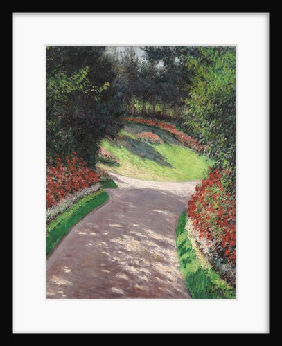 The Path in the Garden, 1886 by Gustave Caillebotte