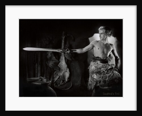 Still from the film 'Die Nibelungen: Siegfried' with Paul Richter, 1924 by German Photographer