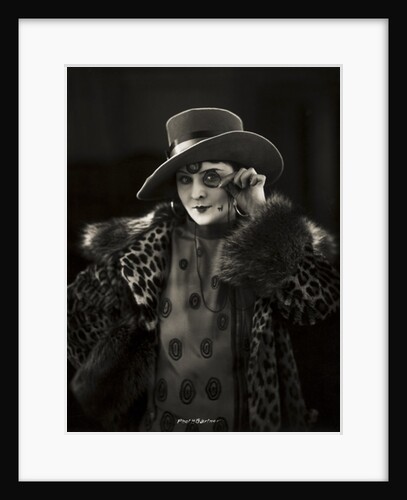 Portrait of Lilian Harvey in the film 'Die tolle Lola', 1927 by German Photographer