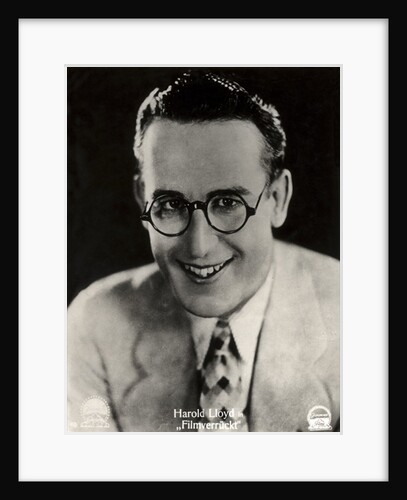 Portrait of Harold Lloyd from the film 'Movie Crazy', 1932 by German Photographer