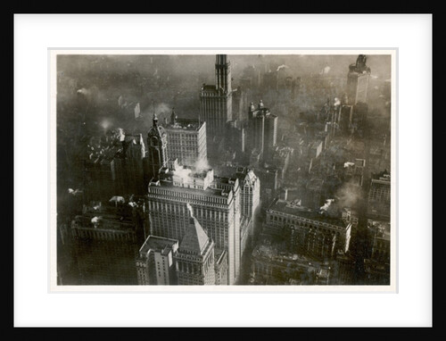 Aerial photo of downtown Manhattan by German Photographer