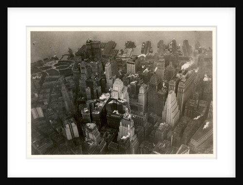 Aerial photo of downtown Manhattan by German Photographer