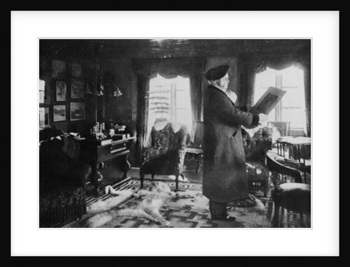 The Norwegian writer Bjoernstjerne Bjoernson by German Photographer