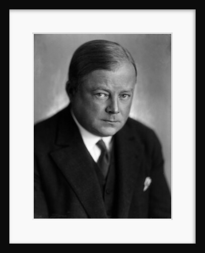 Portrait of German publisher Ernst Rowohlt by German Photographer