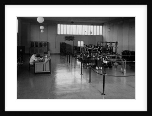 Operations room at the transmission facility at Langenberg, Germany, c.1933 by German Photographer