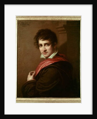 Self portrait, 1810 by Vincenzo Camuccini