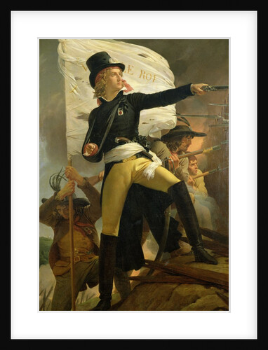 Henri de La Rochejaquelein, leader of the revolt in the Vendee, 1817 by Baron Pierre-Narcisse Guerin