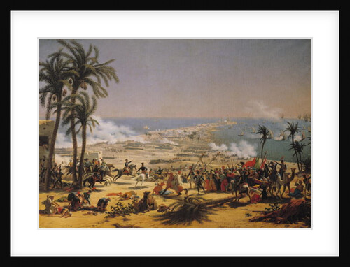 The Battle of Aboukir, 25th July 1799 by Louis Lejeune
