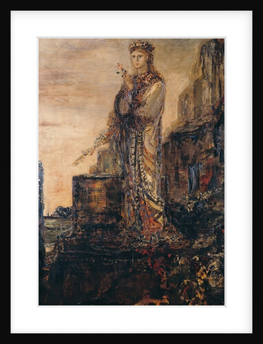 Helen on the Ramparts of Troy by Gustave Moreau