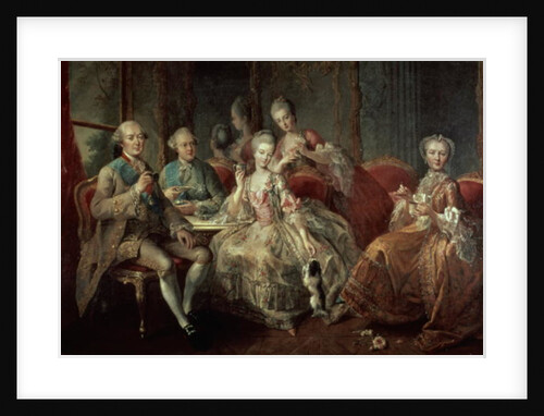 The Penthievre Family or The Cup of Chocolate, 1768 by Jean Baptiste Charpentier