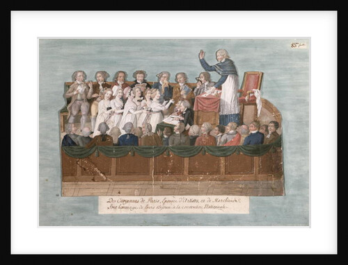 Parisians Offering their Jewellery to the Convention, c.1792 by Lesueur Brothers