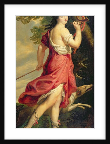 Madame de Montespan as Diana the Huntress by Charles Beaubrun