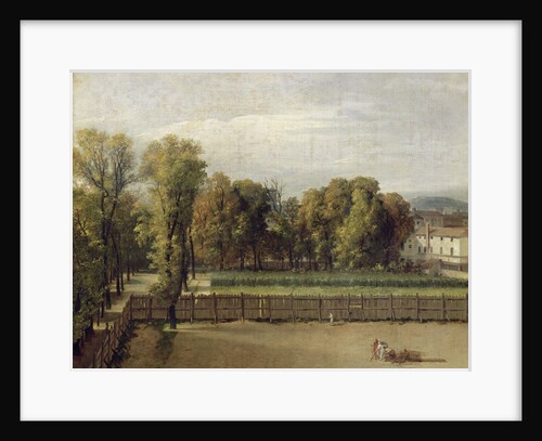 View of the Luxembourg Gardens in Paris, 1794 by Jacques Louis David