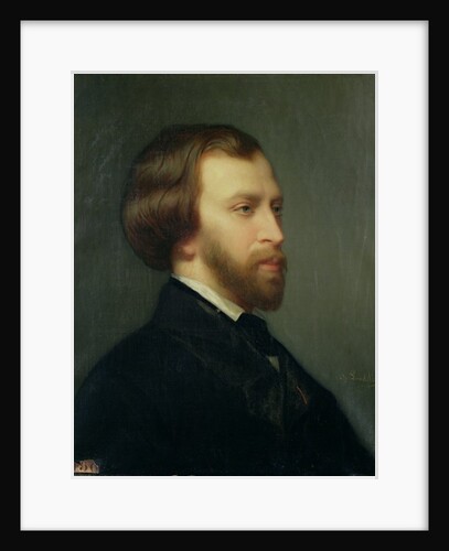 Portrait of Alfred de Musset by Charles Landelle