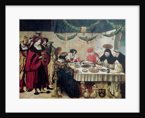 St. Thomas Aquinas and Louis IX by Niklaus Manuel