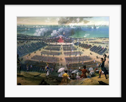 Inspecting the Troops at Boulogne, 15 August 1804 by French School