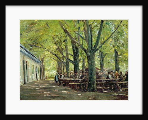 A Country Brasserie, Brannenburg, Bavaria, 1894 by Max Liebermann