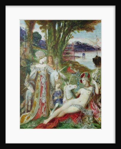 The Unicorns by Gustave Moreau