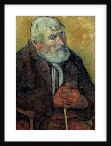 Portrait of an Old Man with a Stick, 1889-90 by Paul Gauguin