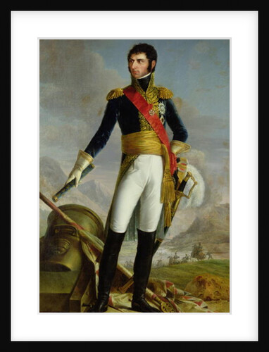 Portrait of Charles Jean Baptiste Bernadotte, 19th century by Joseph Nicolas Jouy