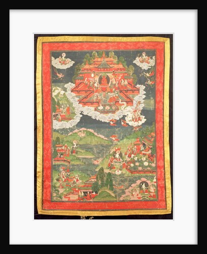 Thangka of the Paradise of Amitabha by School Tibetan