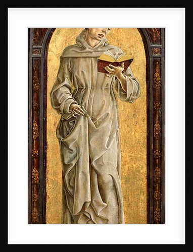 St. Anthony of Padua Reading by Cosimo Tura