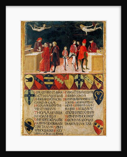 The Council Finances in Times of War and of Peace, 1468 by Benvenuto di Giovanni