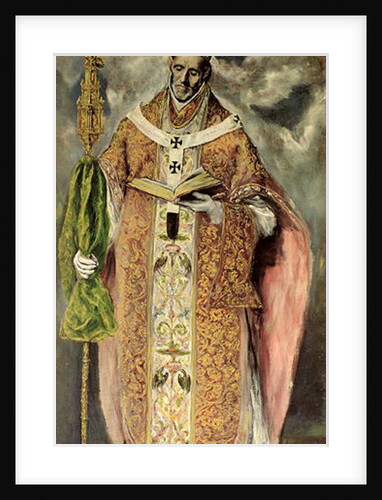 St. Ildefonso 1605-1610 by El Greco