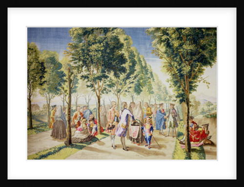 El Paseo de las Delicias, Madrid by Ramon Bayeu y Subias